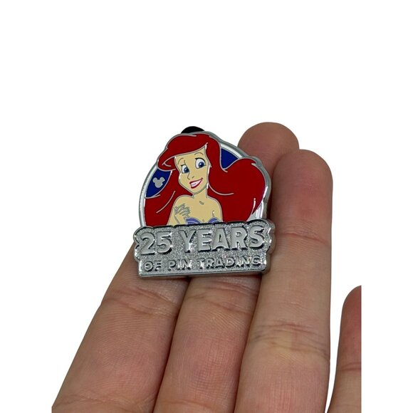 WDW Ariel 25 Years of Pin Trading Hidden Disney Parks 2025 Little Mermaid Pin - Picture 3 of 6